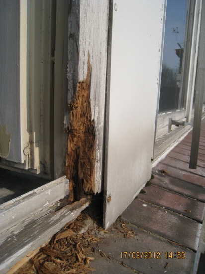 Aufwändige Fenstersanierung